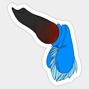 NSFW Raze Dinodog Dick Sticker